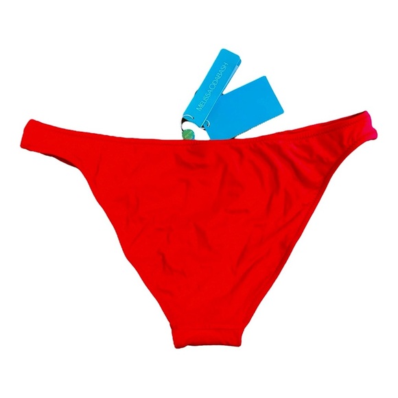 Melissa Odabash Barcelona Red Bikini Bottom NWT - Picture 5 of 6